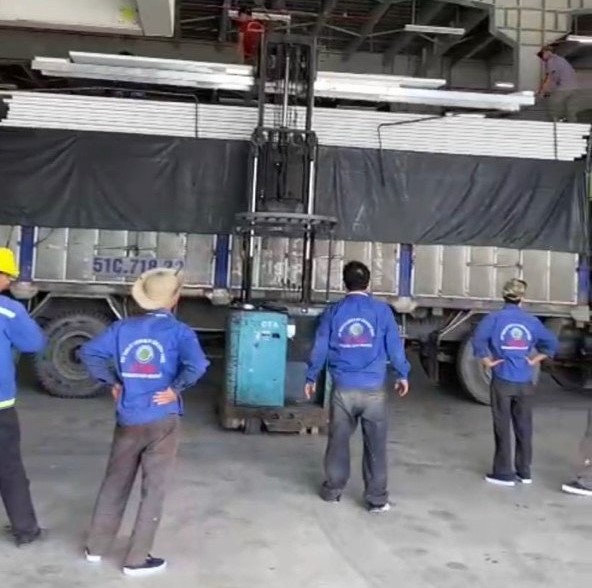 Công trình cung cấp Panel chậm cháy thi công lắp đặt hoàn thiện xưởng may cho công ty  CÔNG TY TNHH MÃ ĐÀI VIỆT ĐỊA CHỈ KCN Mỹ Phước, Bình Dương.